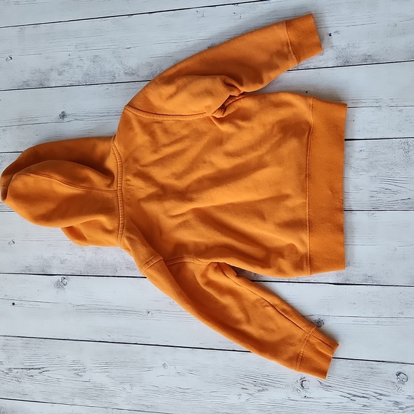 Champion 5 Kids Orange Zippered Hooded sweatshirt - Picture 6 of 7